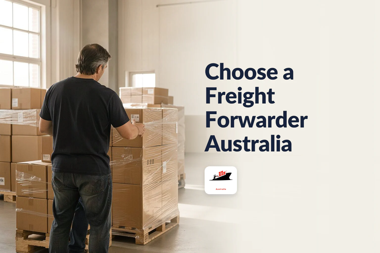 how to choose a freight forwarder for small business importers in australia