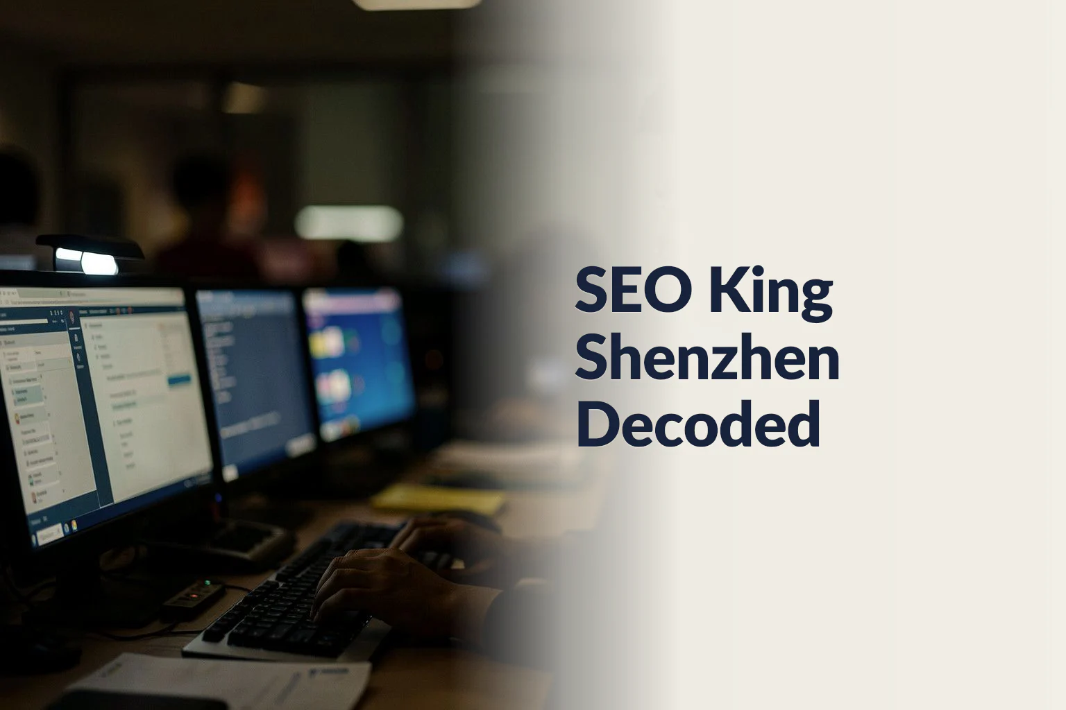 breaking the seo code: what "seo king shenzhen" truly represents in digital marketing